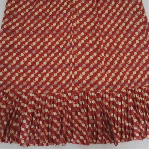 Tory Burch Janetta Circle Clip Dot Print Dress, Size 2 - Picture 11 of 16